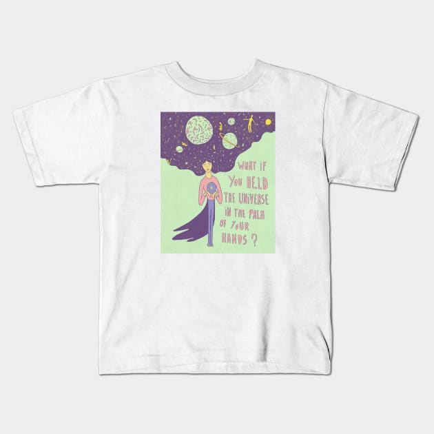 Universe Kids T-Shirt by Rubbish Cartoon